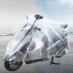 Transparent Motorcycle Disposable Waterproof Motorbike Bicycle Scooter Cover