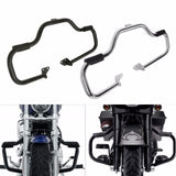 Motorcycle 1 1/4&quot; Engine Guard Crash Bar For Harley Softail Heritage Fat Bob Low Rider Dyna Wide Glide Super Glide Switchback