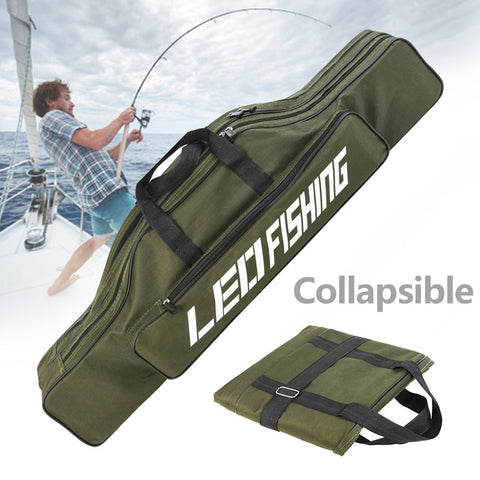 Fishing Bag Backpack Portable Fishing Rod Cover Fishing Reel Too!