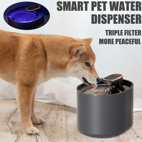 Dog Cat Automatic Drinker USB Charge Electric Active Carbon Filter Drinking Dispenser